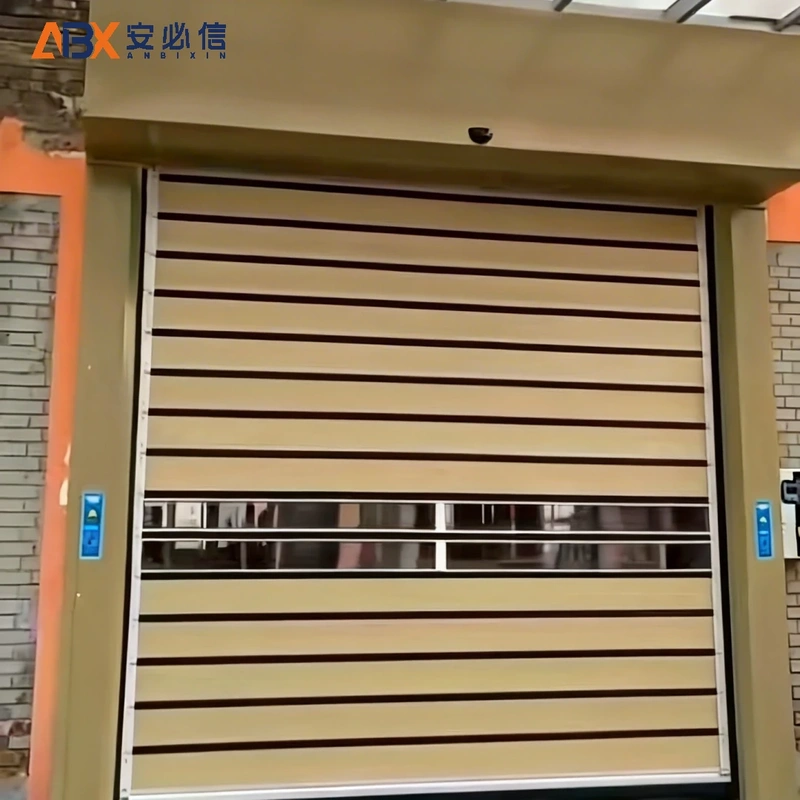 周口螺旋式高速门